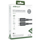 Дата кабель Acefast C17-03 Type-C to Type-C 60W (1.2m)