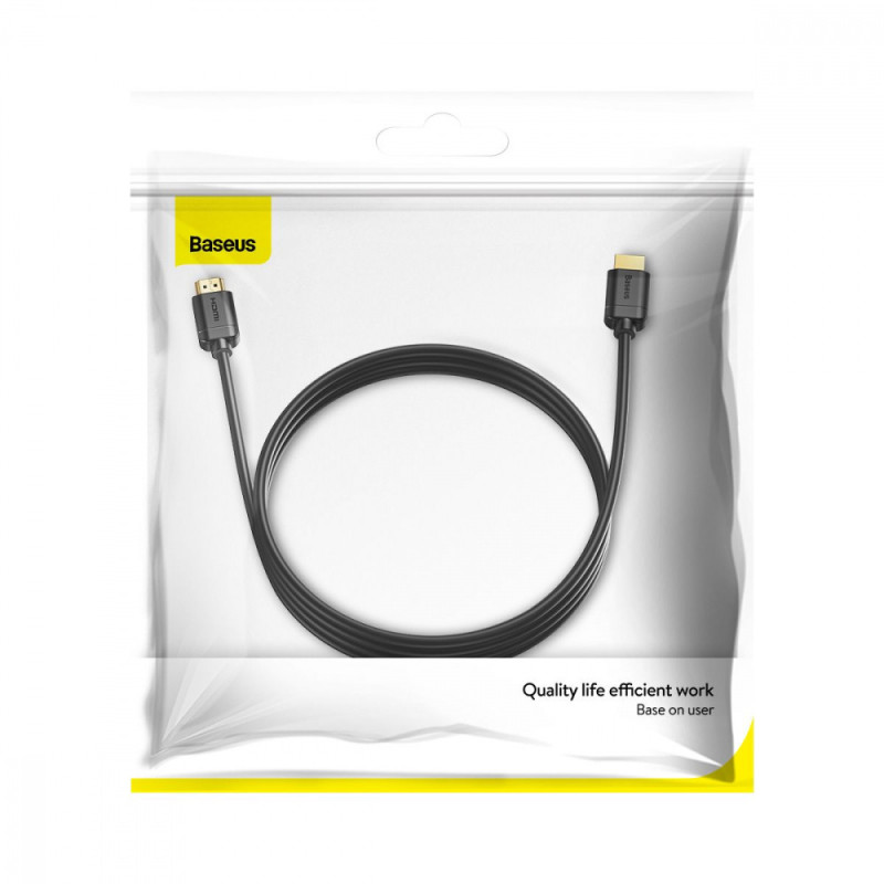 Кабель Baseus High Definition HDMI Male To HDMI Male (3m) black