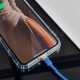Кабель Baseus Cafule Micro USB 2.4A (1m) red/black
