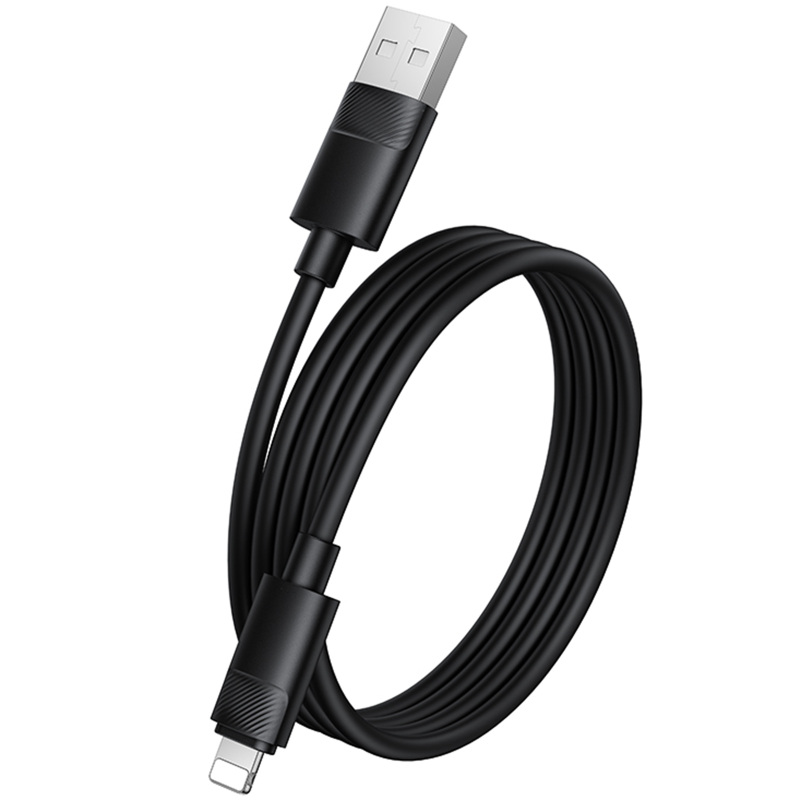 Дата кабель Borofone BX123 Leya USB to Lightning 12W (1m)