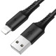Дата кабель Borofone BX47 Coolway USB to Lightning (1m)