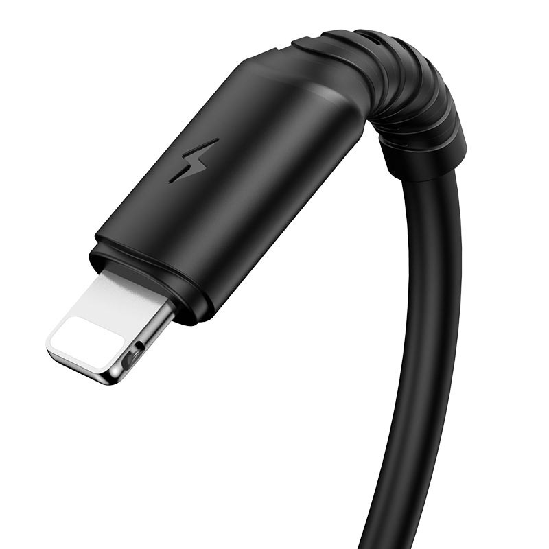Дата кабель Borofone BX47 Coolway USB to Lightning (1m)