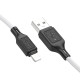 Дата кабель Hoco X90 Cool silicone USB to Lightning (1m)