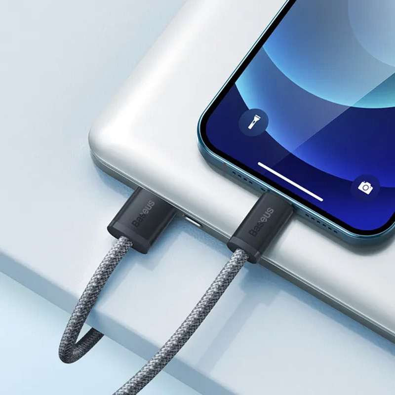 Дата кабель Baseus Dynamic Series USB to Lightning 2.4A (1m) (CALD000402)