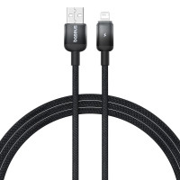 Дата кабель Baseus Discolor Series Fast Charging USB to Lightning 2.4A (1m) (P10374900)