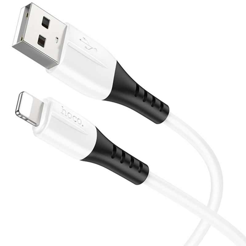 Дата кабель Hoco X82 Silicone USB to Lightning 2.4A (1m)