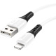 Дата кабель Hoco X82 Silicone USB to Lightning 2.4A (1m)