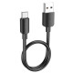 Дата кабель Hoco X96 Hyper USB to Type-C 27W (0.25m)