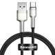 Дата кабель Baseus Cafule Metal Data USB to Type-C 66W (2m) (CAKF0002)