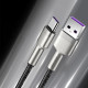 Дата кабель Baseus Cafule Metal Data USB to Type-C 66W (2m) (CAKF0002)