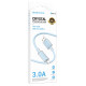 Дата кабель Borofone BX112 Lemon USB to Type-C 3.0A (1m)