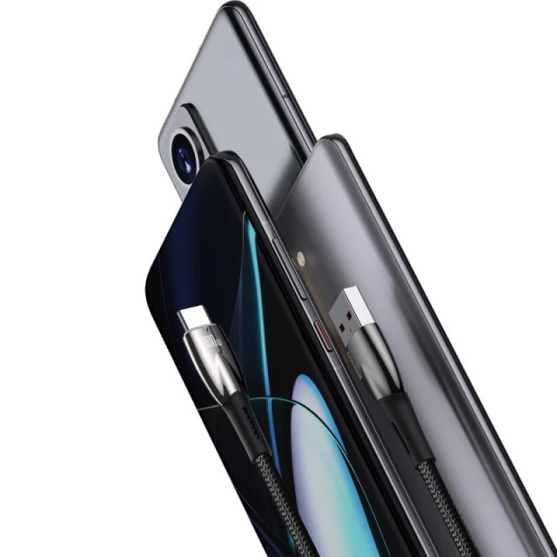 Дата кабель Baseus Glimmer Series Fast Charging Data Cable USB to Type-C 100W 2m (CADH00050)