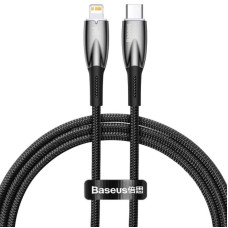 Дата кабель Baseus Glimmer Series Fast Charging Data Cable Type-C to Lightning 20W 1m (CADH000001)