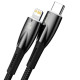 Дата кабель Baseus Glimmer Series Fast Charging Data Cable Type-C to Lightning 20W 1m (CADH000001)