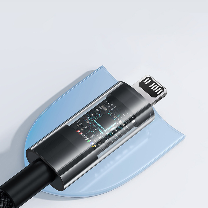 Дата кабель Baseus Gem Fast Charging Type-C to Lightning 20W (1m) (P10373001)