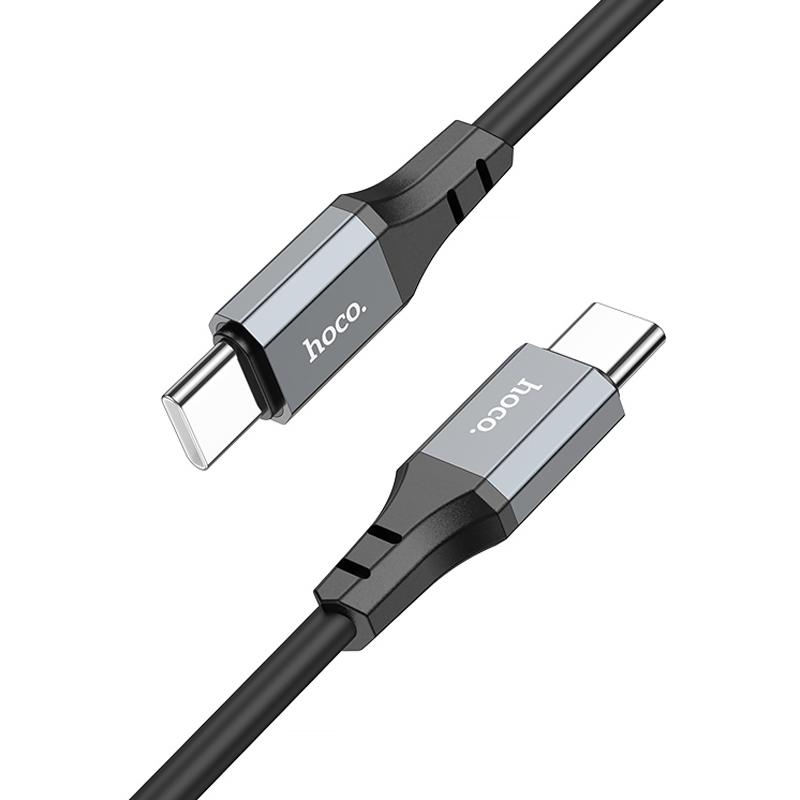 Дата кабель Hoco X86 Spear Type-C to Type-C 60W (1m)