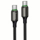 Дата кабель Hoco X127 Exceed Type-C to Type-C 60W (1m)