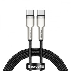 Кабель Baseus Cafule Metal Type-C to Type-C 100W (1m) black