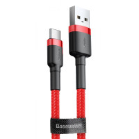 Кабель Baseus Cafule Type-C Cable 2A (3m) red