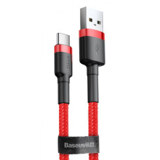 Кабель Baseus Cafule Type-C Cable 2A (3m) red