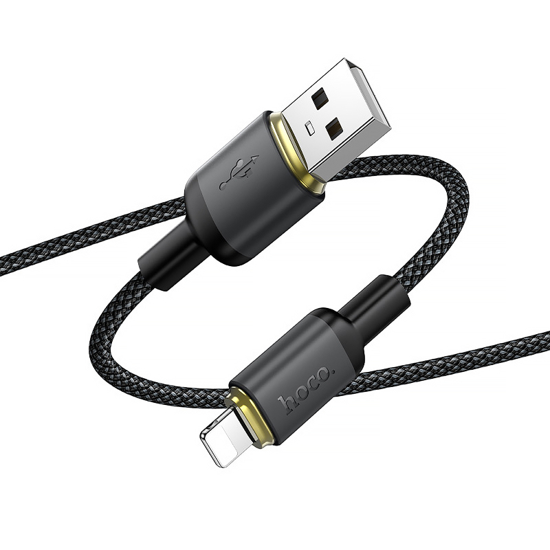 Дата кабель Hoco X128 Benefit USB to Lightning 12W (1m)