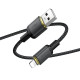 Дата кабель Hoco X128 Benefit USB to Lightning 12W (1m)