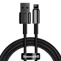 Дата кабель Baseus Tungsten Gold USB to Lightning Cable 2.4A (2m) (CALWJ-A0)