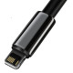 Дата кабель Baseus Tungsten Gold USB to Lightning Cable 2.4A (2m) (CALWJ-A0)