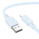 Дата кабель Borofone BX115 Lotto USB to Lightning 2.4A (1m)