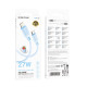 Дата кабель Borofone BX115 Lotto USB to Lightning 2.4A (1m)