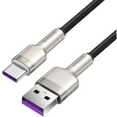 Дата кабель Baseus Cafule Metal Data USB to Type-C 66W (0.25m) (CAKF00000)