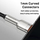 Дата кабель Baseus Cafule Metal Data USB to Type-C 66W (0.25m) (CAKF00000)