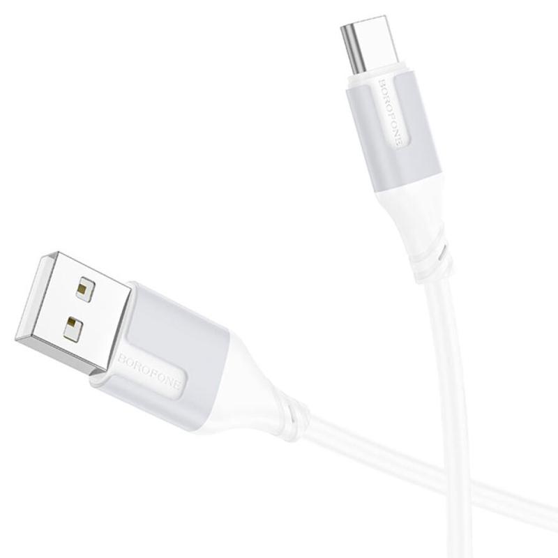 Дата кабель Borofone BX101 Creator USB to Type-C 3A (1m)