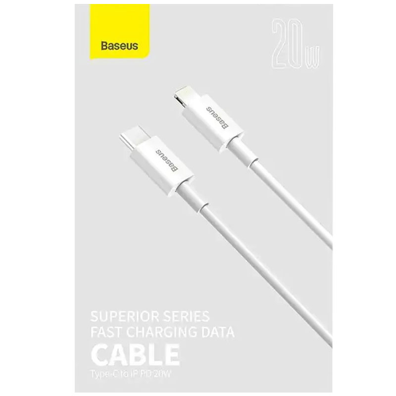 Дата кабель Baseus Superior Series Fast Charging Type-C to Lightning PD 20W (2m) (CATLYS-C)