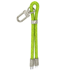 Дата кабель-шнурок Hoco GH5 Elegant Type-C to Lightning (0.21m)