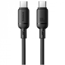 Дата кабель Baseus Silky Series OS Fast Charging Type-C to Type-C 100W (2m) (P10377704)