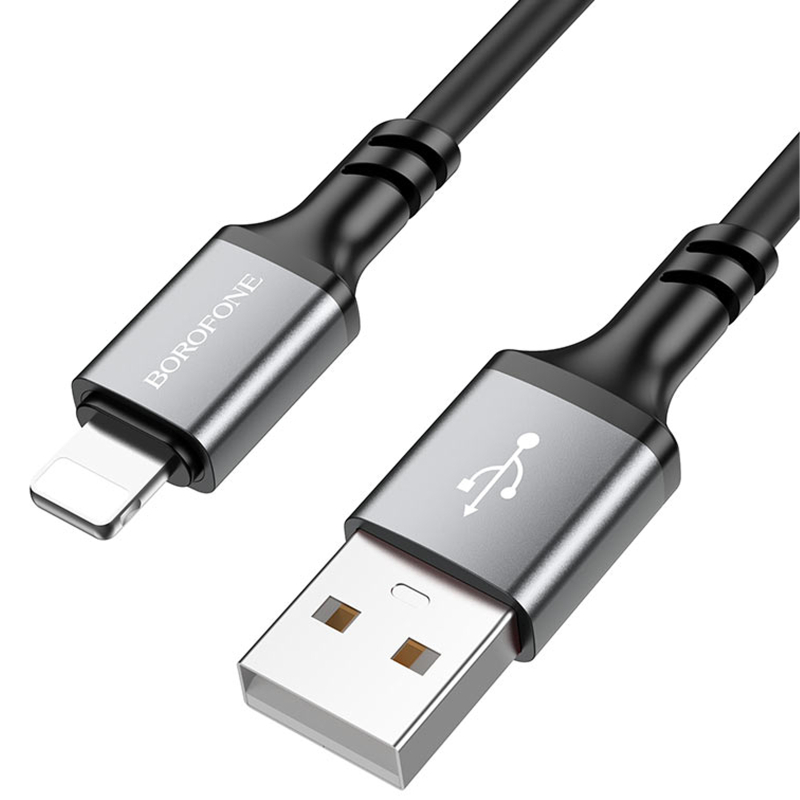 Дата кабель Borofone BX83 Famous USB to Lightning 2.4A (1m)