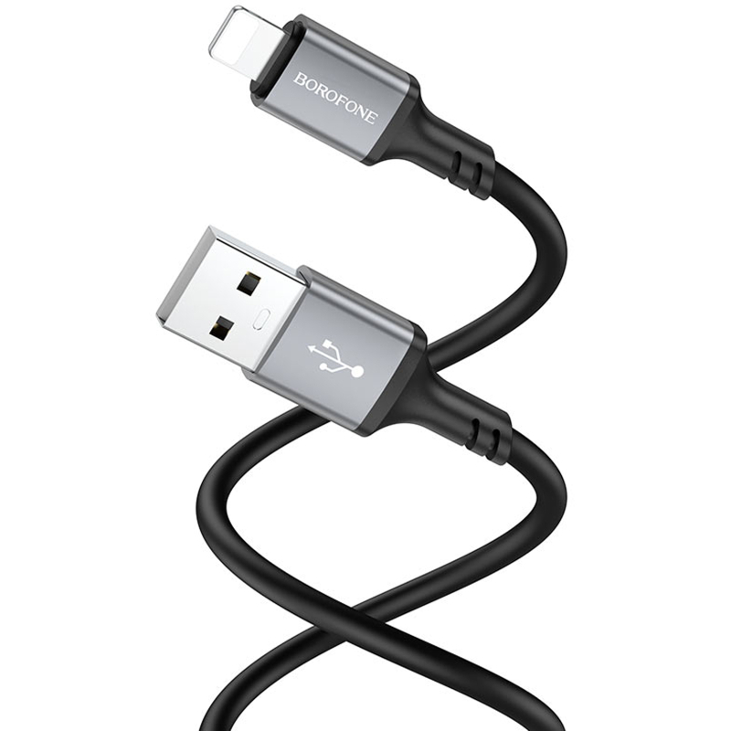 Дата кабель Borofone BX83 Famous USB to Lightning 2.4A (1m)