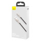 Дата кабель Baseus Cafule Series Metal USB to Lightning 2.4A (1m) (CALJK-A0)