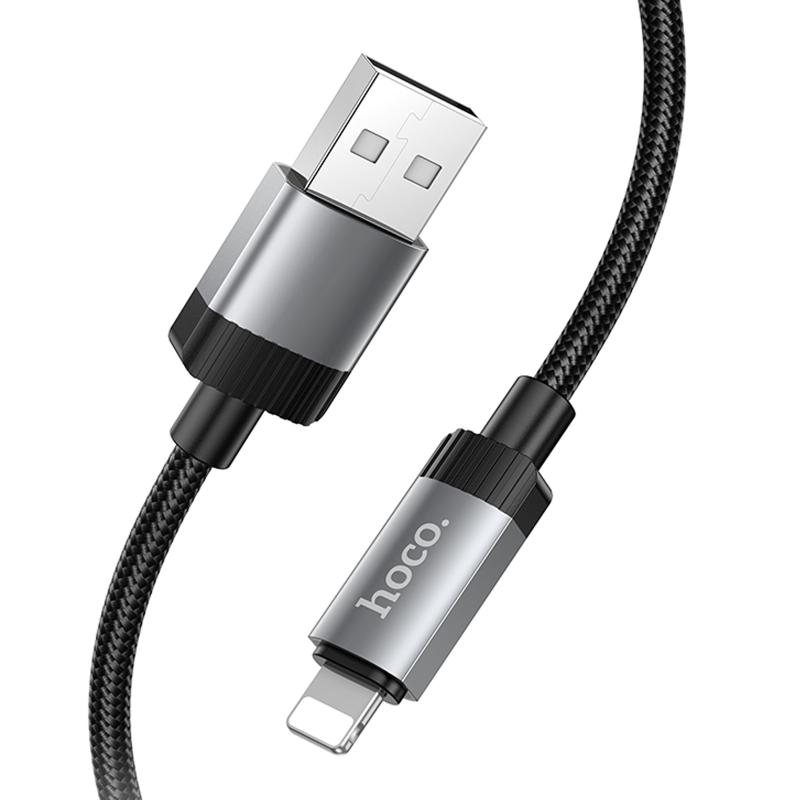 Дата кабель Hoco X117 Star USB to Lightning 2.4A (1m)