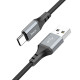 Дата кабель Hoco X86 Spear USB to Type-C (1m)