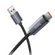 Дата кабель Hoco X112 Favor with display USB to Type-C 5A (1m)
