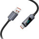 Дата кабель Hoco X112 Favor with display USB to Type-C 5A (1m)
