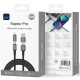 Дата кабель WIWU C077 Cyberlink Type-C to Lightning 27W (1m)