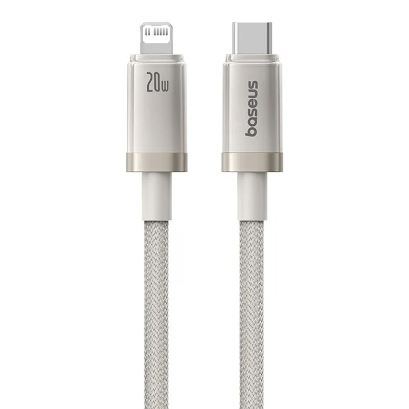 Дата кабель Baseus Titanium Alloy Fast Charging Type-C to Lightning 20W (1m) (P10378101)