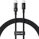 Дата кабель Baseus Gem Fast Charging Type-C to Type-C 100W (1m) (P10373000111)