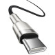 Дата кабель Baseus Cafule Series Metal Type-C to Type-C 100W (2m) (CATJK-D)