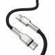 Дата кабель Baseus Cafule Series Metal Type-C to Type-C 100W (2m) (CATJK-D)