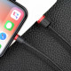 Кабель Baseus Cafule Lightning 2.4A (1m) red/black