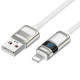 Дата кабель Hoco U137 Line with display USB to Lightning 2.4A/12W (1.2m)